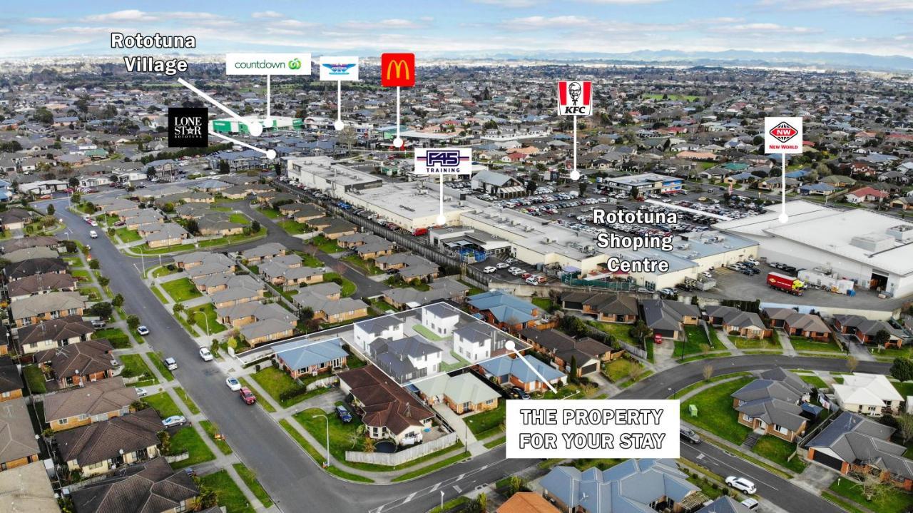 Villa New House Walk To Rototuna Shopping Mall Hamilton Exterior foto